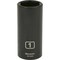 Dynamic 1/2" Drive Deep Socket, Black Phosphate, Tools 1/2" Drive 6 Point SAE, 1" Deep Length D014532 - alternate 1